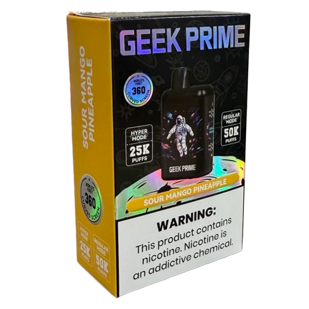 Geek PRIME 50k Vape - Sour Mango Pineapple