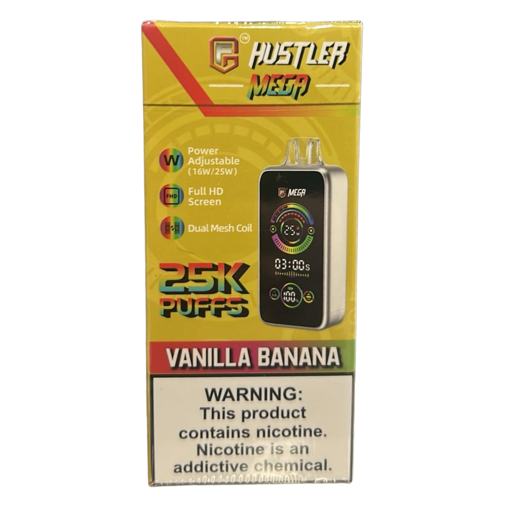 Hustler Nicotine Vape- Vanilla Banana