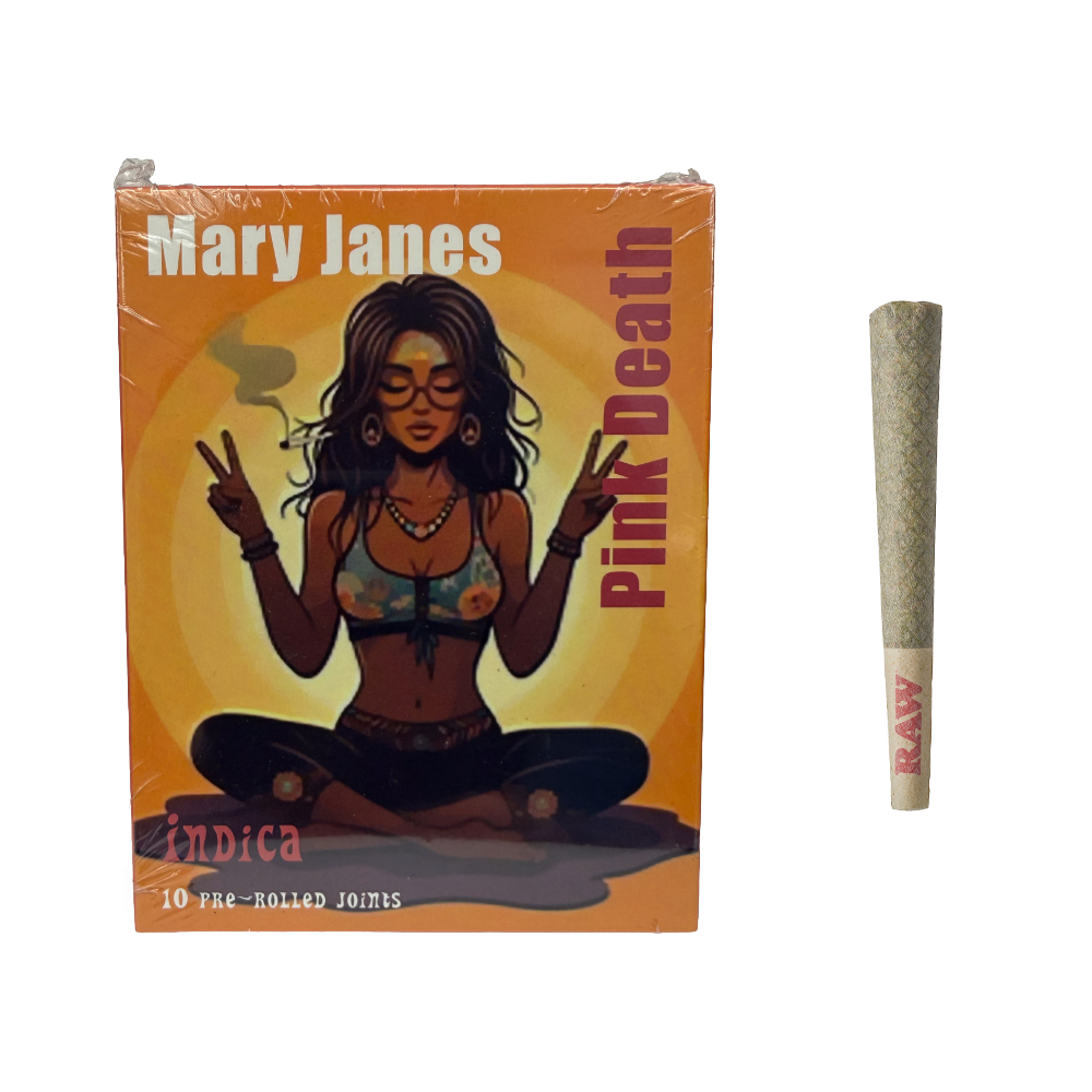 Mary Janes - 10 Pack Pink Death