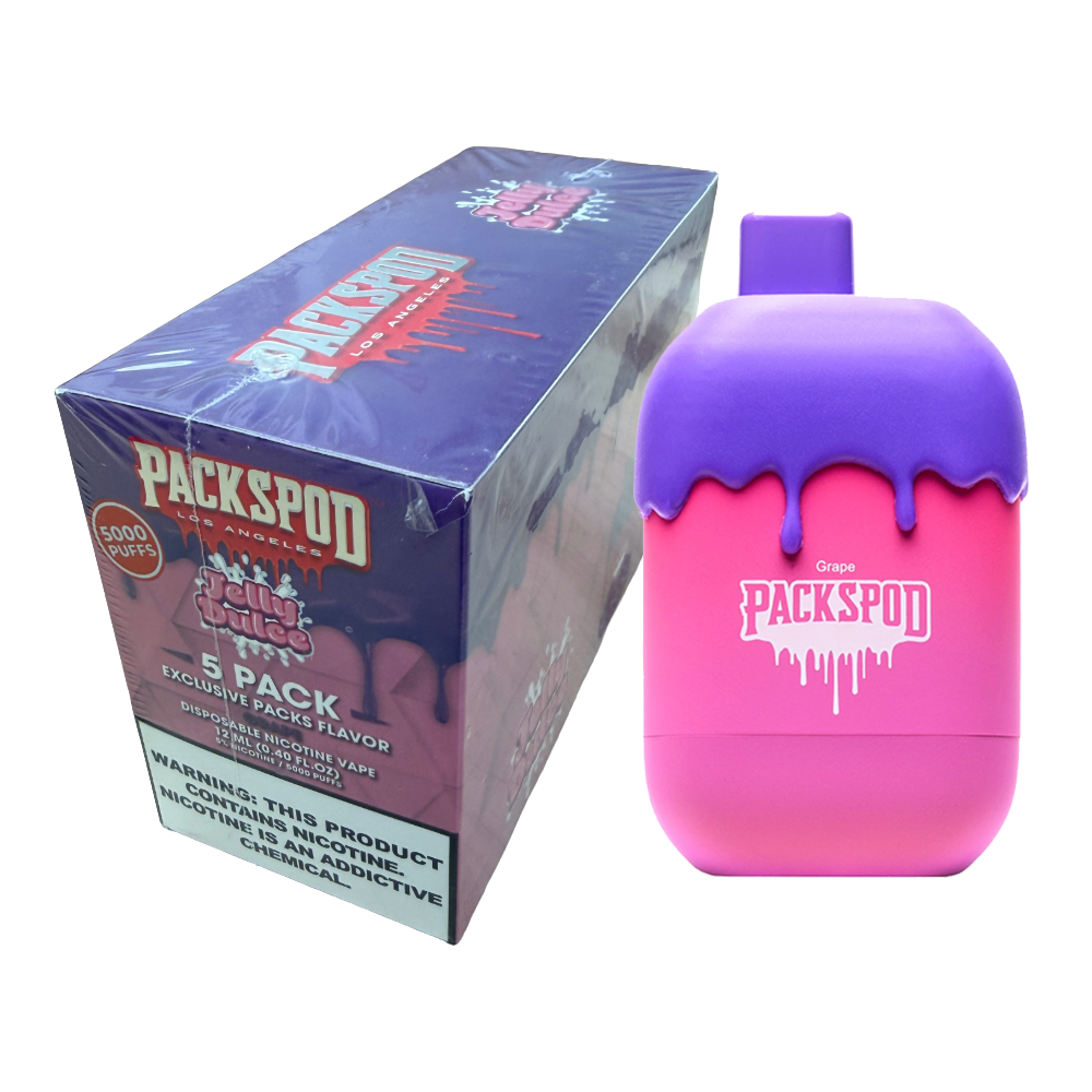 Packs Pod 5k Puffs - Jelly Dulce Box