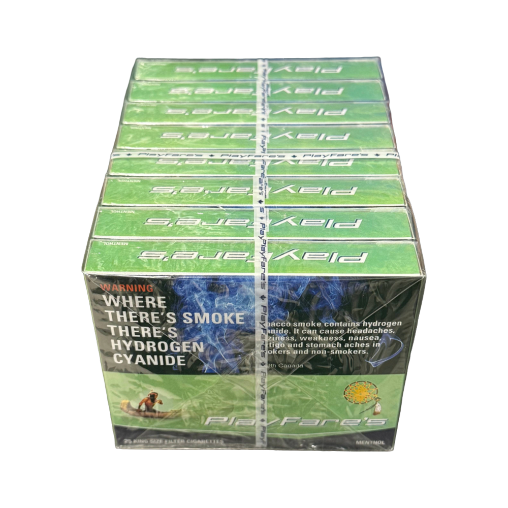 Playfare 25's Menthol - Carton