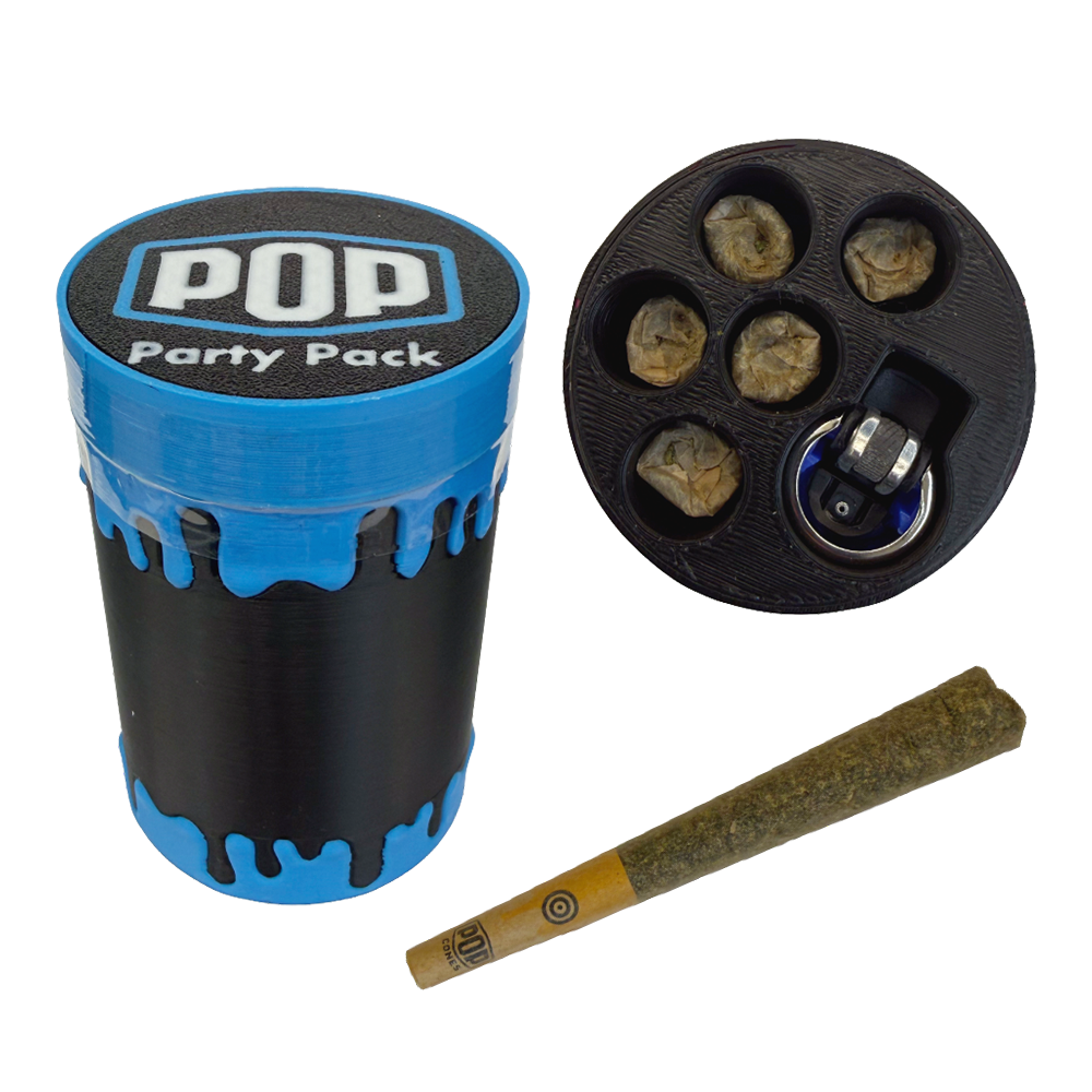 Pop Party 5 Pack W/ Lighter - Tropical