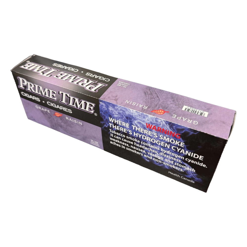 Prime Time Cigars Carton- Grape