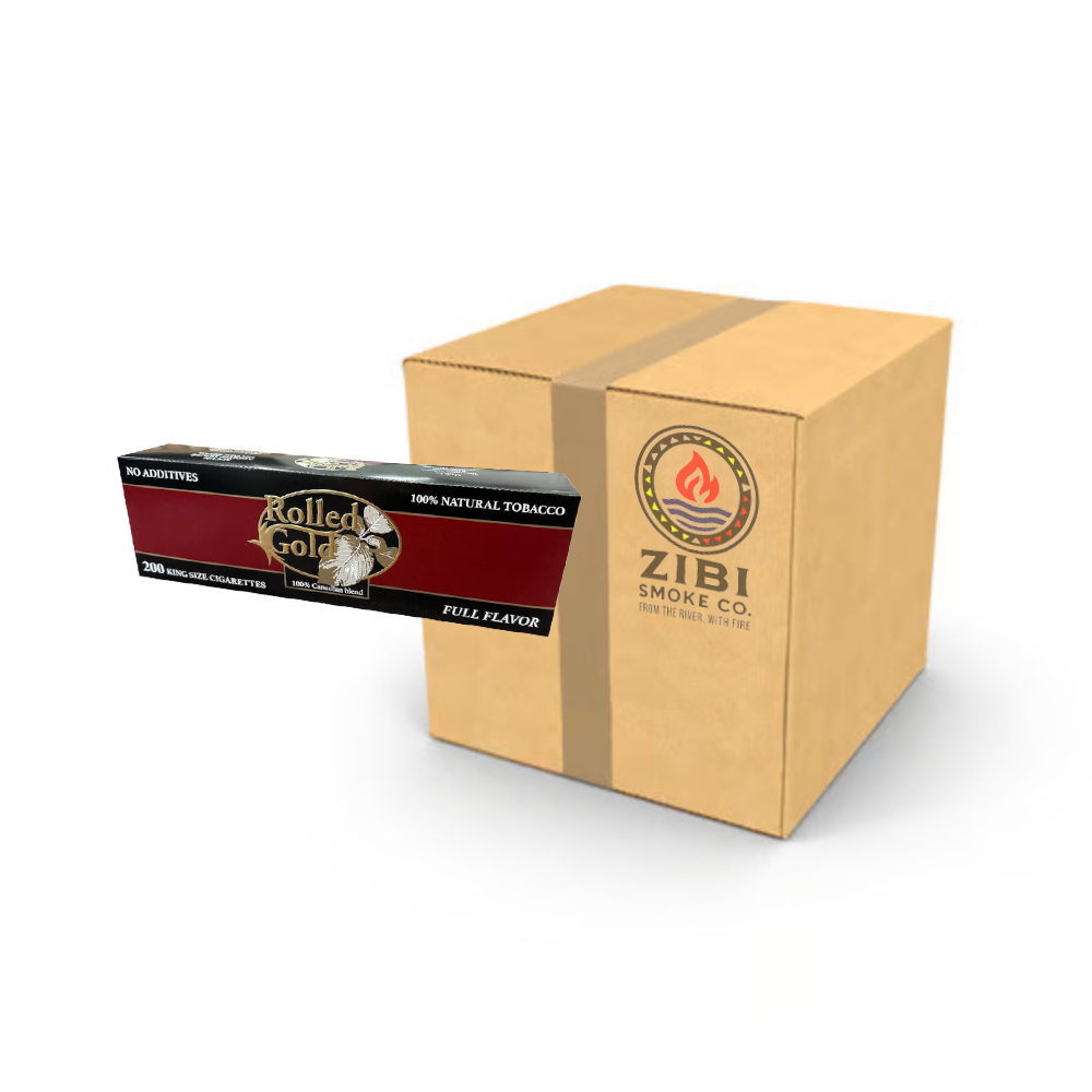 Product imageRolled Gold Full Flavour 20's Cigarettes - Case (50 Cartons)