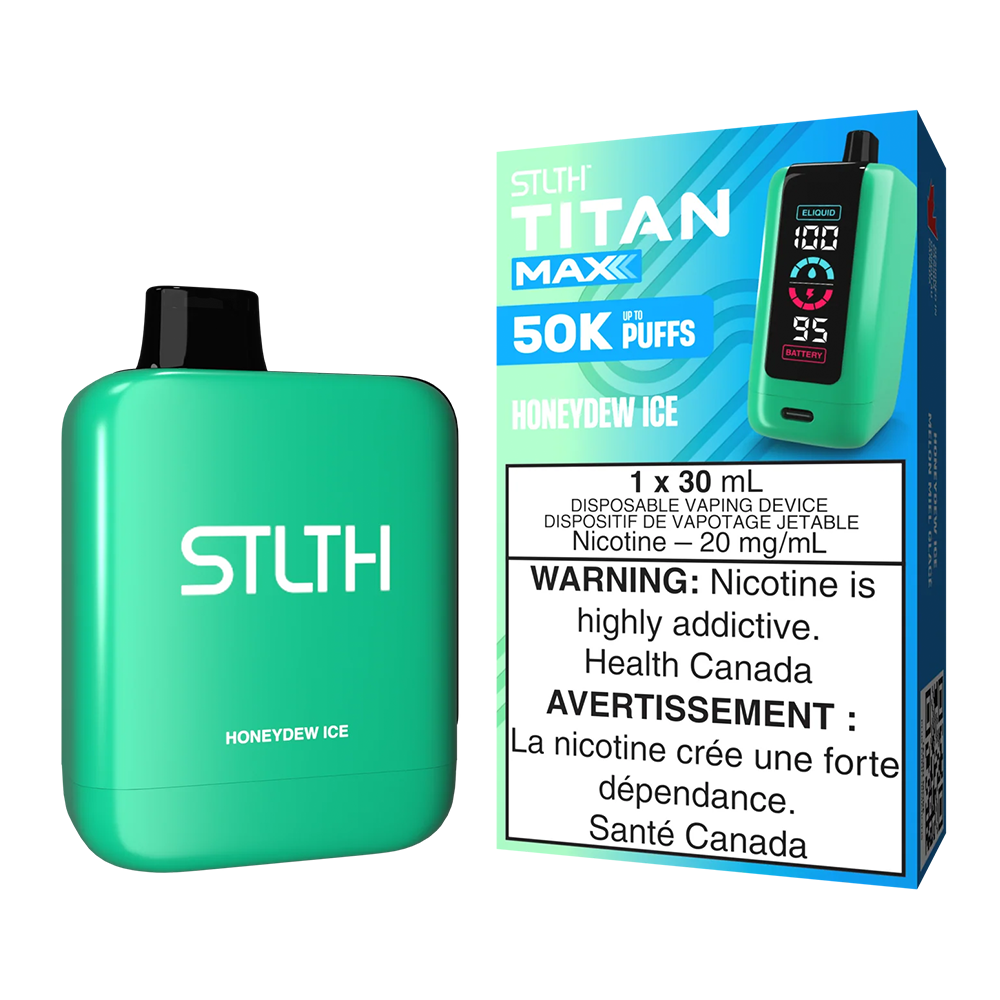 STLTH Titan Max 50k NIC Vapes - Honeydew Ice