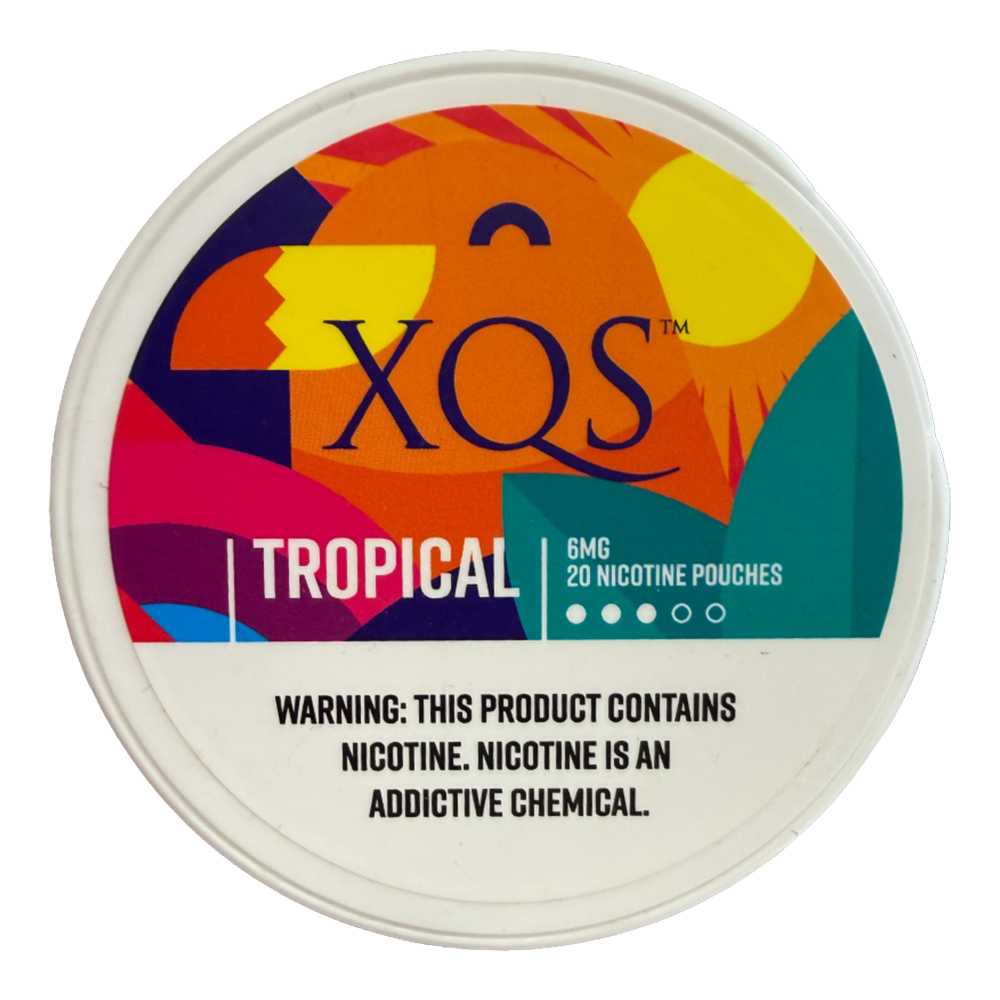 XQS 6mg Nicotine Pouches - Tropical
