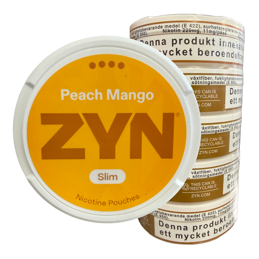 ZYN 11mg Peach Mango SLEEVE