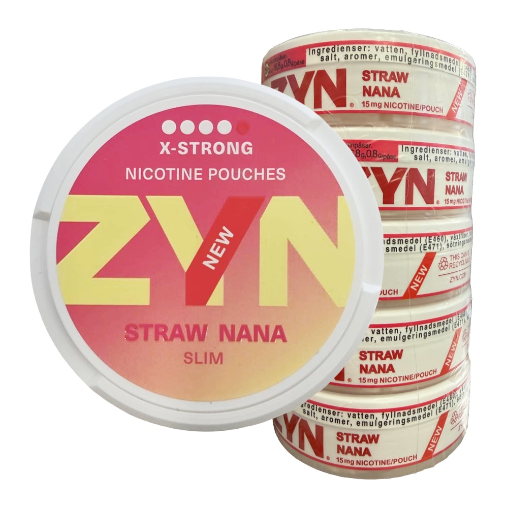 ZYN 15mg Straw Nana SLEEVE