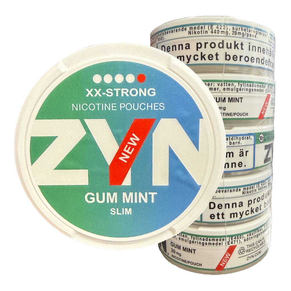 ZYN 20mg Gum Mint SLEEVE